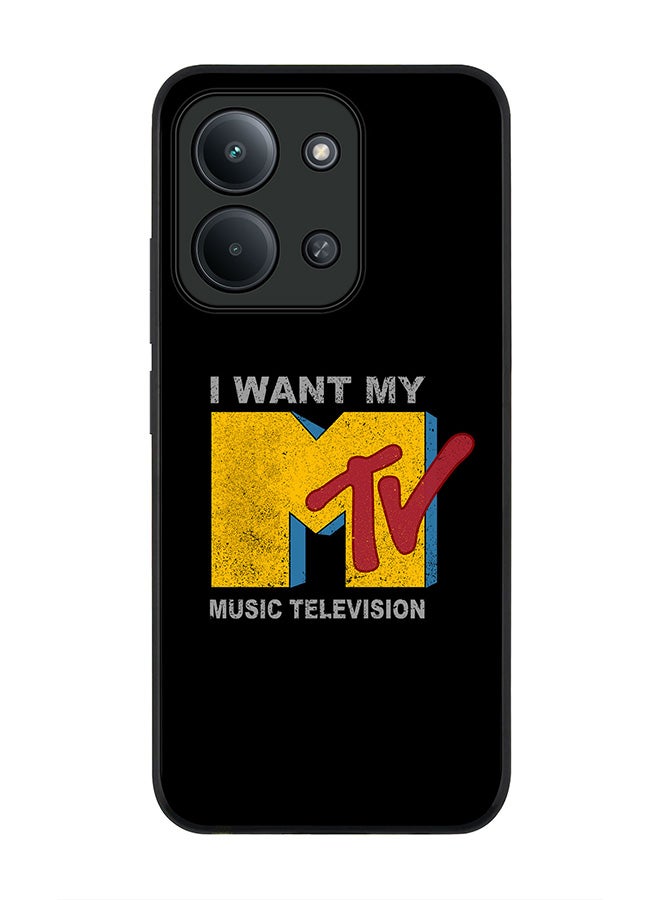 For Xiaomi Redmi 15C 4G Case,Slim fit Camera Protection, Shockproof Thin Phone cover  - I want my mtv